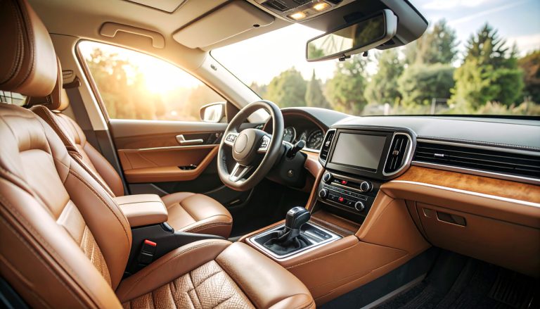 Interior detailing after shot